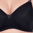 Ladies' Bra, काला, small image number null