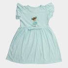 Girls' Frock, Light Green, small