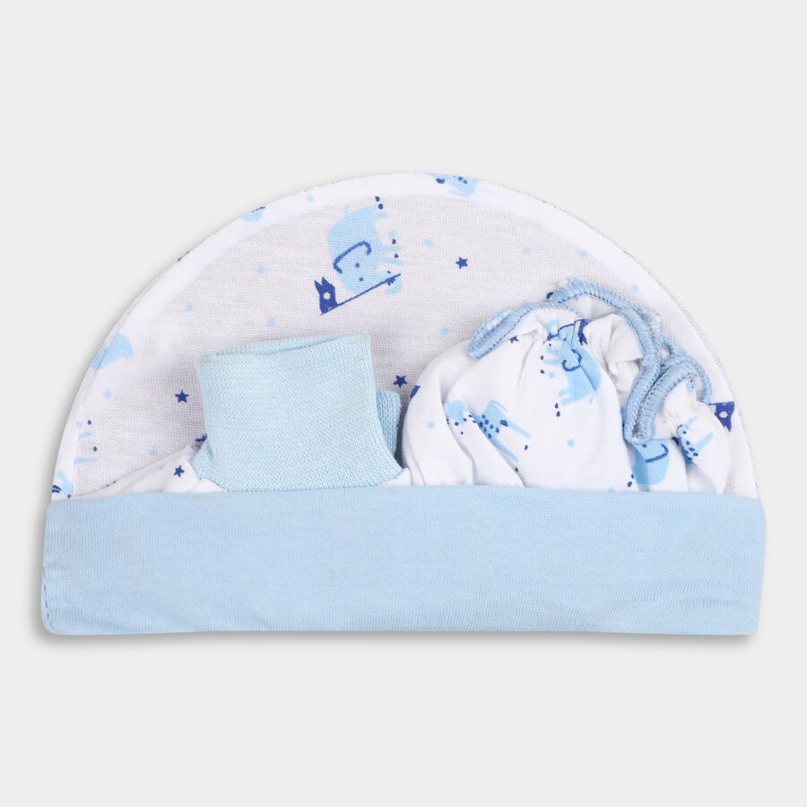 Kids' 100% Cotton Gift Set, White, large image number null