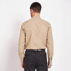 Printed Casual Shirt, Beige, small image number null