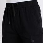 Men's Slim Fit Casual Trousers, Black, small image number null