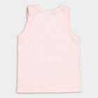 Infants' Cotton Vest, Pink, small