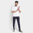 Cut & Sew Track Pants, Navy Blue, small image number null