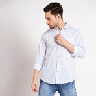 Cotton Printed Casual Shirt, Light Blue, small image number null