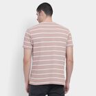 Men's Round Neck Half Sleeves T-Shirt , Light Pink, small image number null
