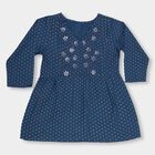 Girls' Blouse, Teal Blue, small image number null