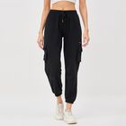 Ladies' Regular Track Pants, Black, small image number null