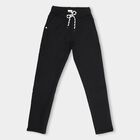 Kids' Stonewashed Blue Slim Fit Basic Jeans, Black, small image number null