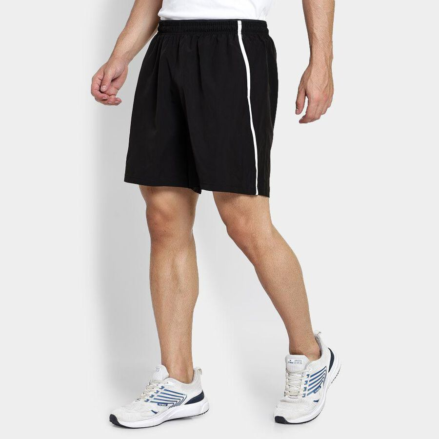 Men's Bermudas , काला, large image number null