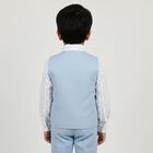 Boys' 100% Cotton Casual Shirt, Light Blue, small image number null