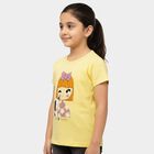 Girls' T-Shirt, Yellow, small