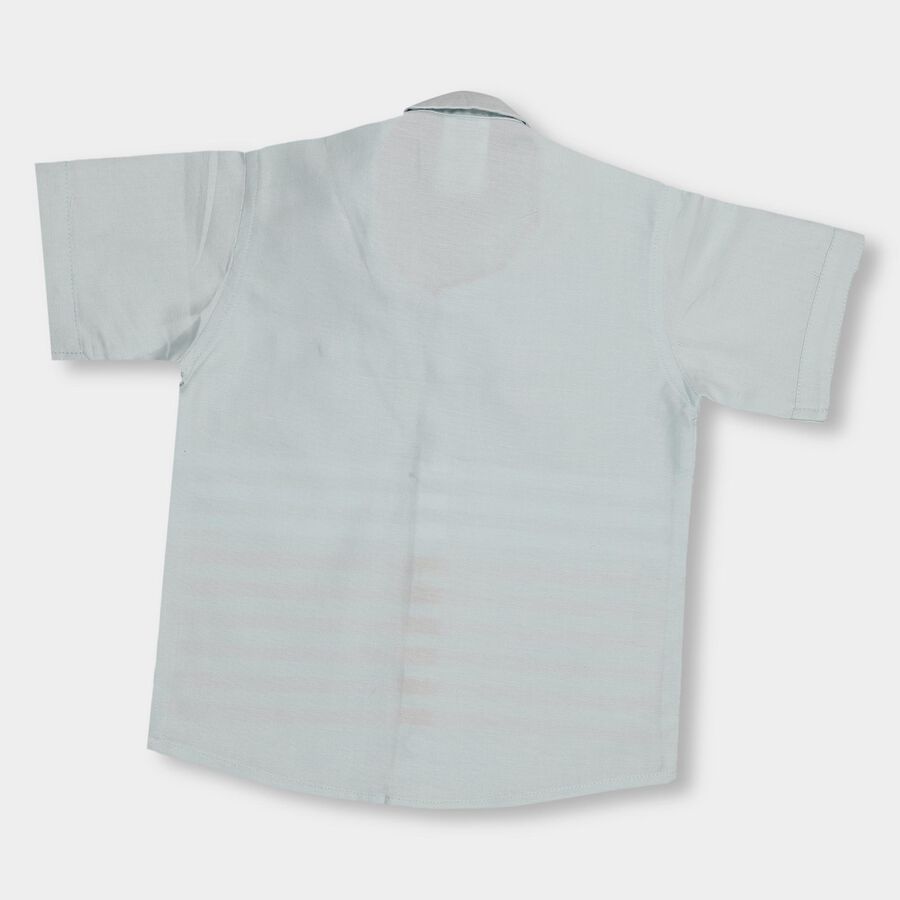 Infants' 100% Cotton Shirt, Light Blue, large image number null