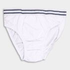 Boy's Cotton Briefs, White, small image number null