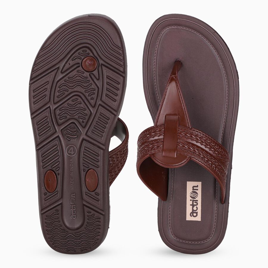 Ladies' Slipper, Maroon, large