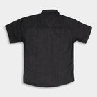 Boys' Casual Shirt, काला, small image number null