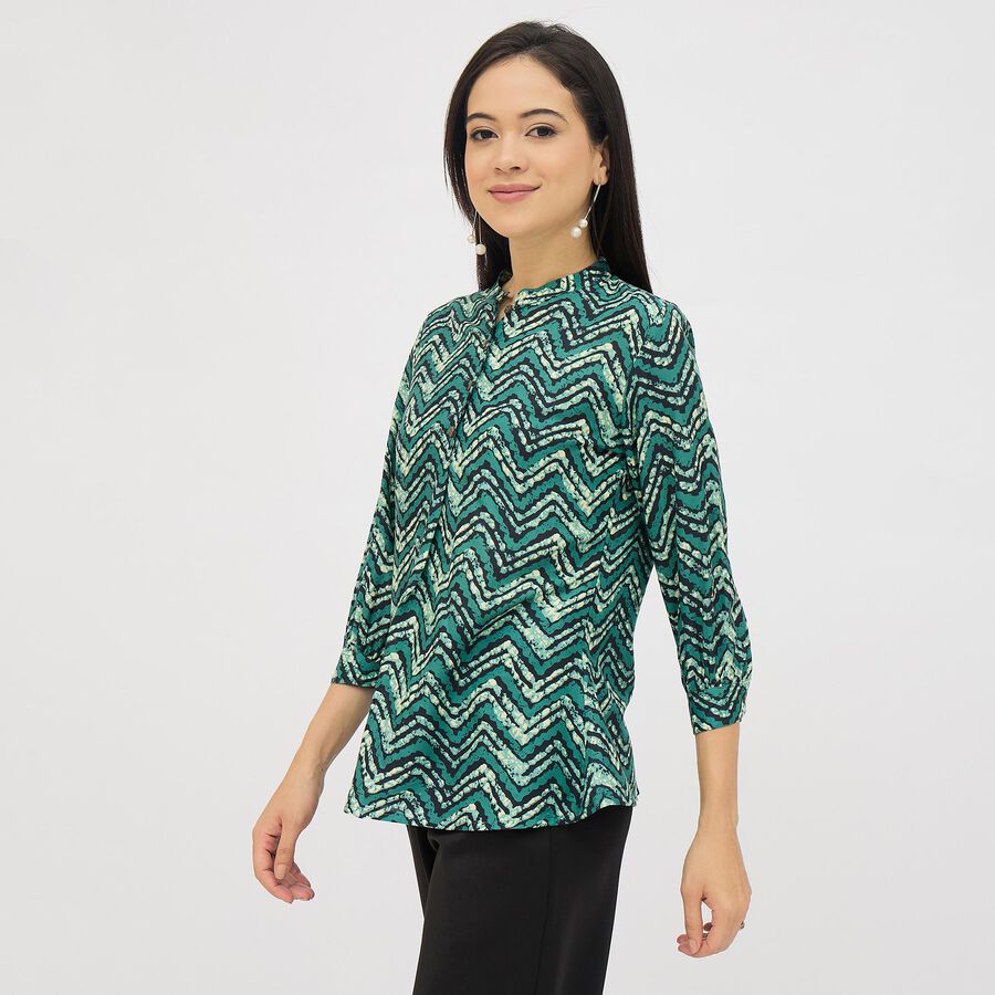 Ladies' Kurti, Mid Blue, large image number null