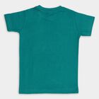 Boys' 100% Cotton Half Sleeves T-Shirt, Dark Green, small image number null