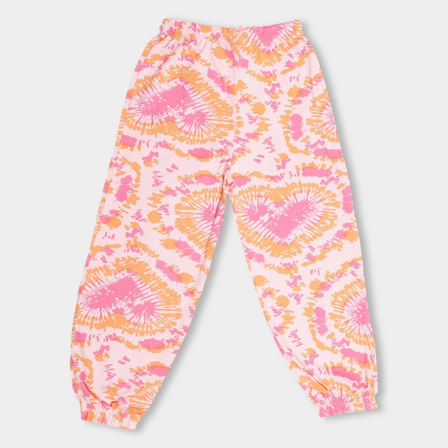 Girls' Pyjama, हल्का गुलाबी, large image number null