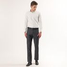 Men's Light Green Spread Collar Classic Formal Shirt, हल्का हरा, small