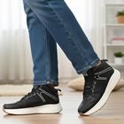 Men's Casual Shoes, काला, small