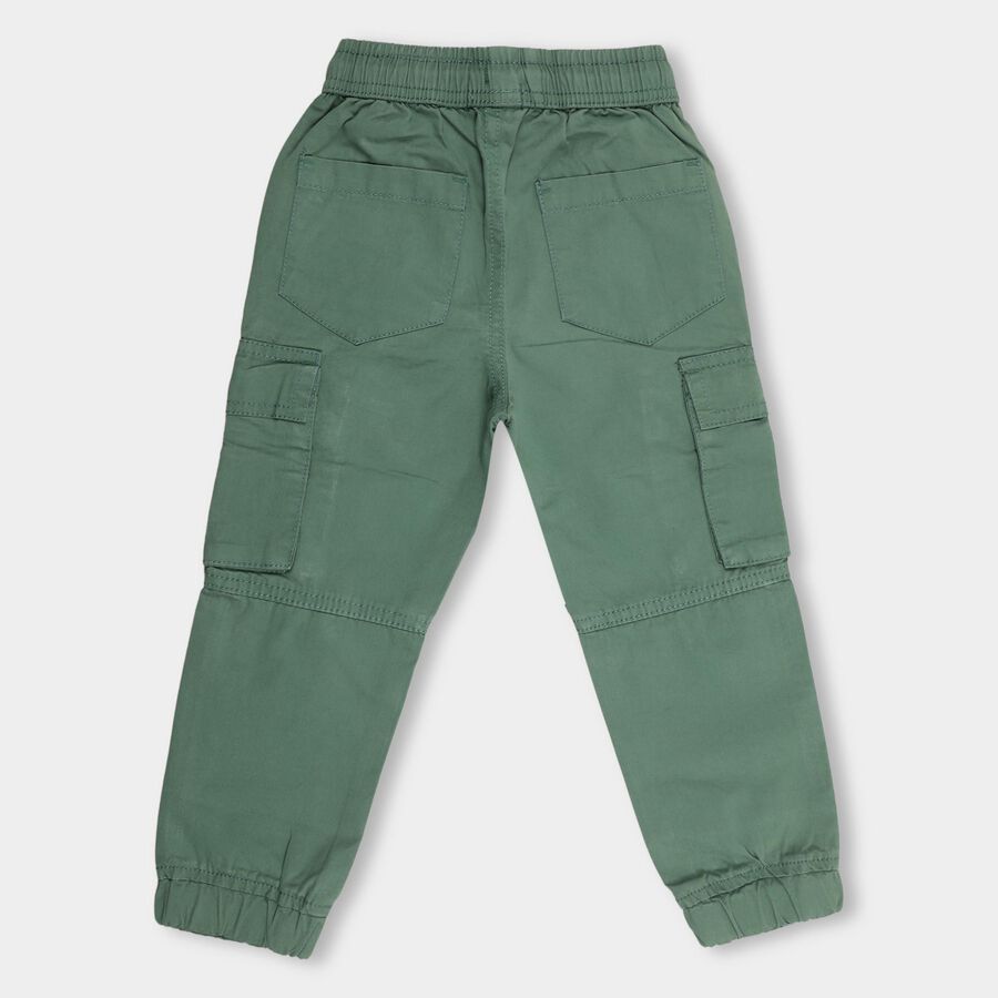 Boys' 100% Cotton Trousers , ओलिव, large image number null