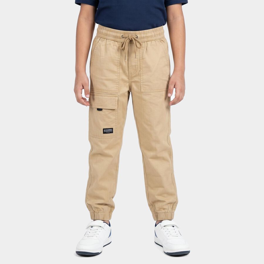 Boys' Trouser, Beige, large
