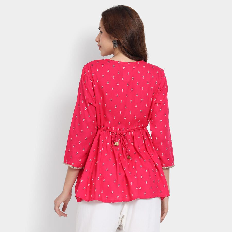 Ladies' Kurti, Fuchsia, large image number null