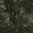 Boys' Olive Green Regular Fit Cargo Printed Bermuda Shorts, ओलिव, small