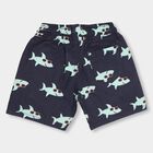 Boys' 100% Cotton Bermudas , Navy Blue, small image number null