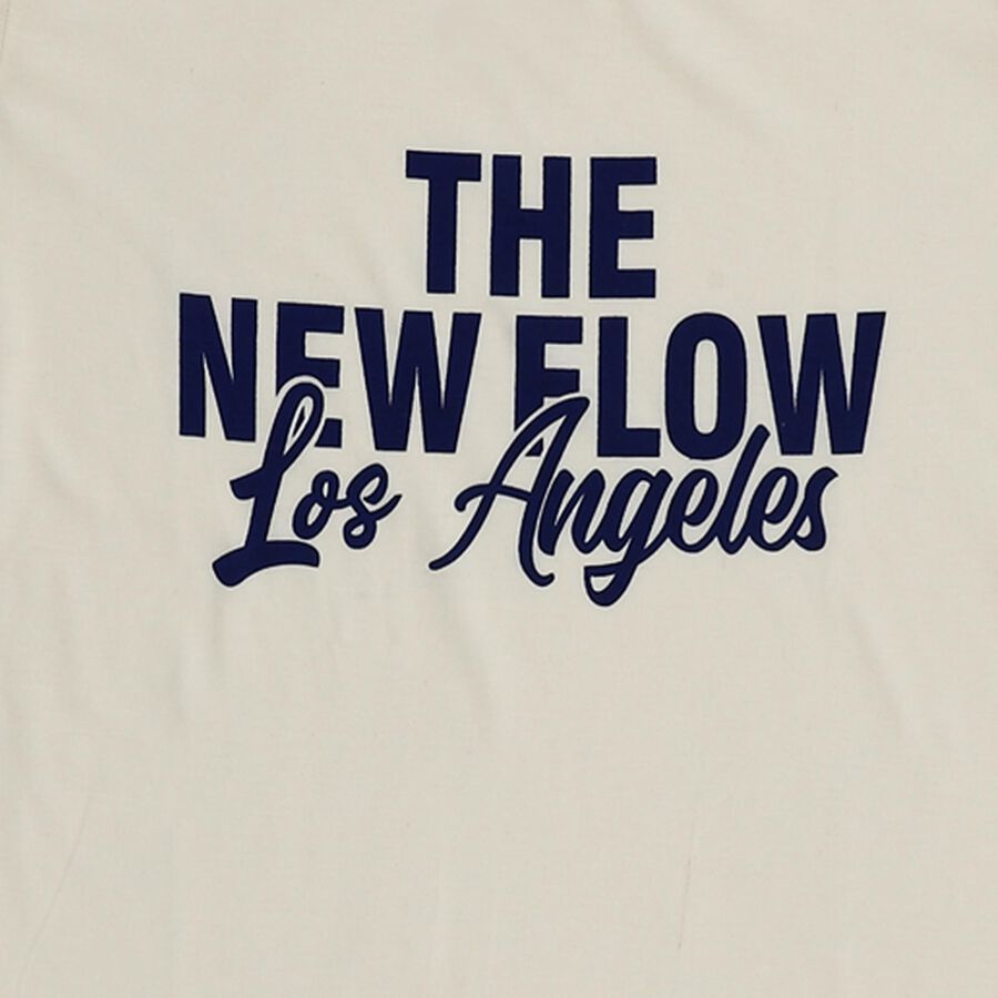 Boys' Half Sleeves T-Shirt, Off White, large image number null