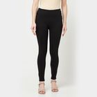 Solid Trousers, Black, small image number null