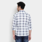 Cotton Checks Casual Shirt, White, small image number null