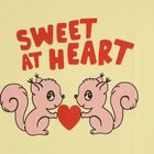 Girls' Light Yellow Cotton Blend Round Neck Short Sleeve T-Shirt, Yellow, small