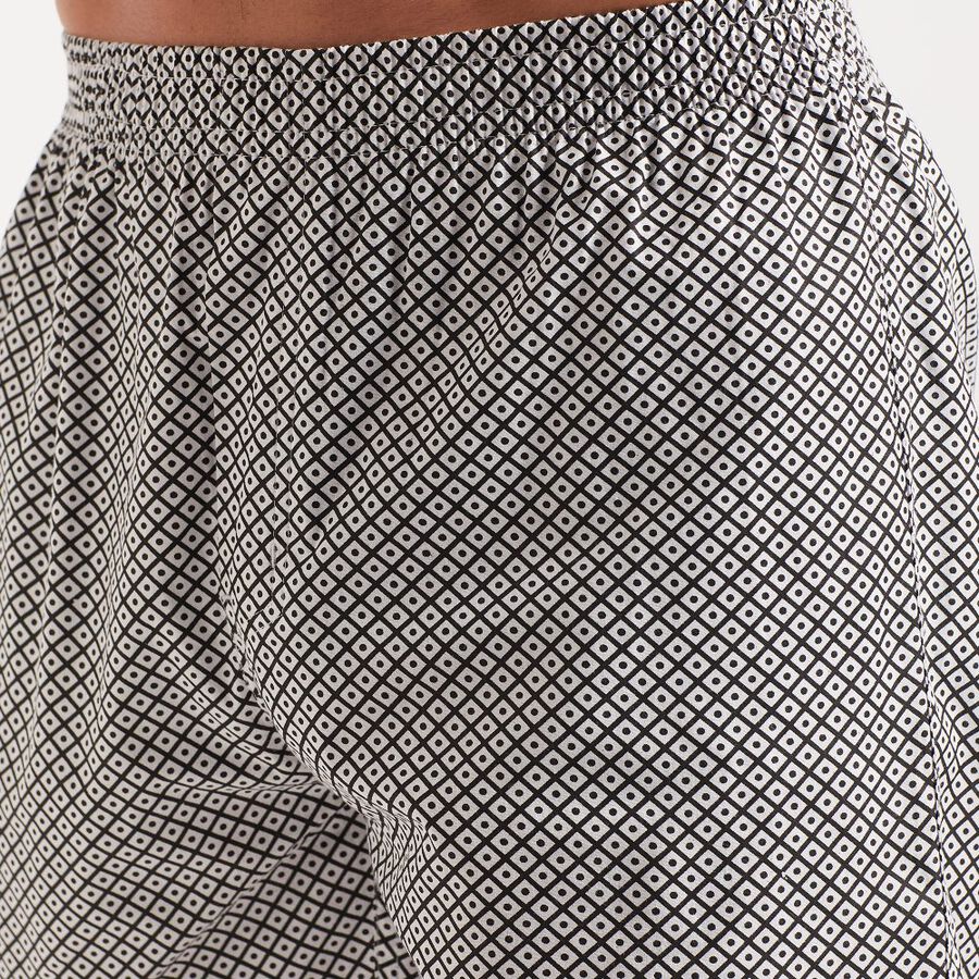 Men's Cotton Boxers, White, large image number null