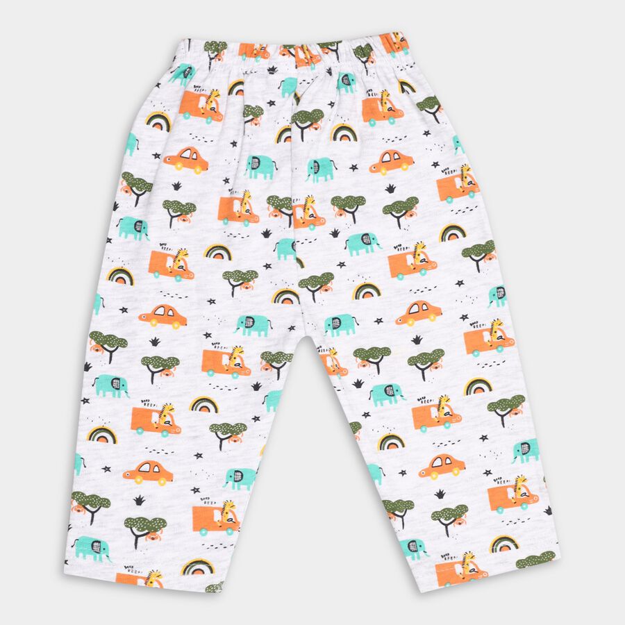 Infants' 100% Cotton Pyjama, ओलिव, large image number null