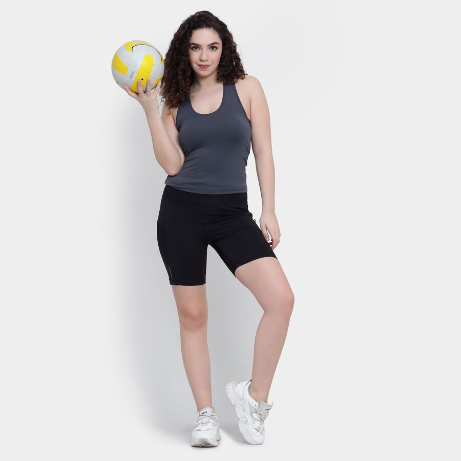 Solid Shorts, Black, large image number null