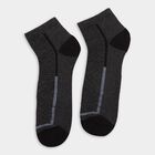 Men's Socks (Pack of 3), काला, small