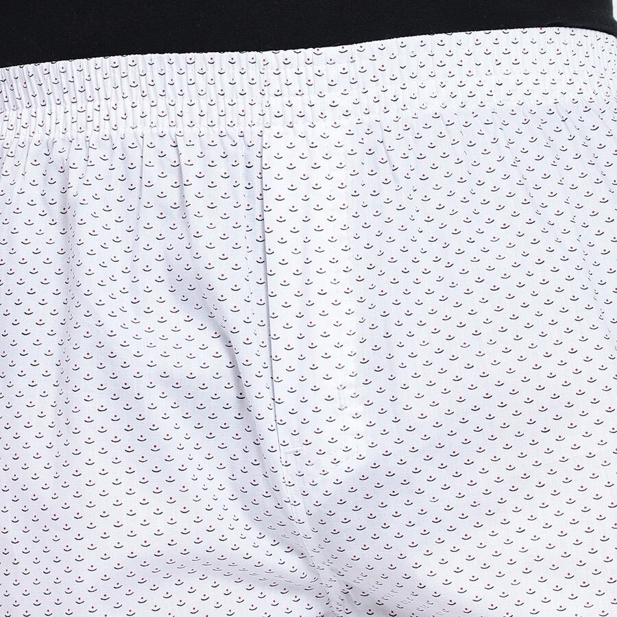 Men's 100% Cotton Boxers , सफ़ेद, large image number null