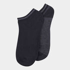 Motif Formal Socks, Navy Blue, small image number null