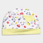 Infants' Cotton Gift Set (Cap, Mittens, Booties), White, small
