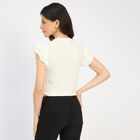 Ladies'  Crop  Top, White, small image number null