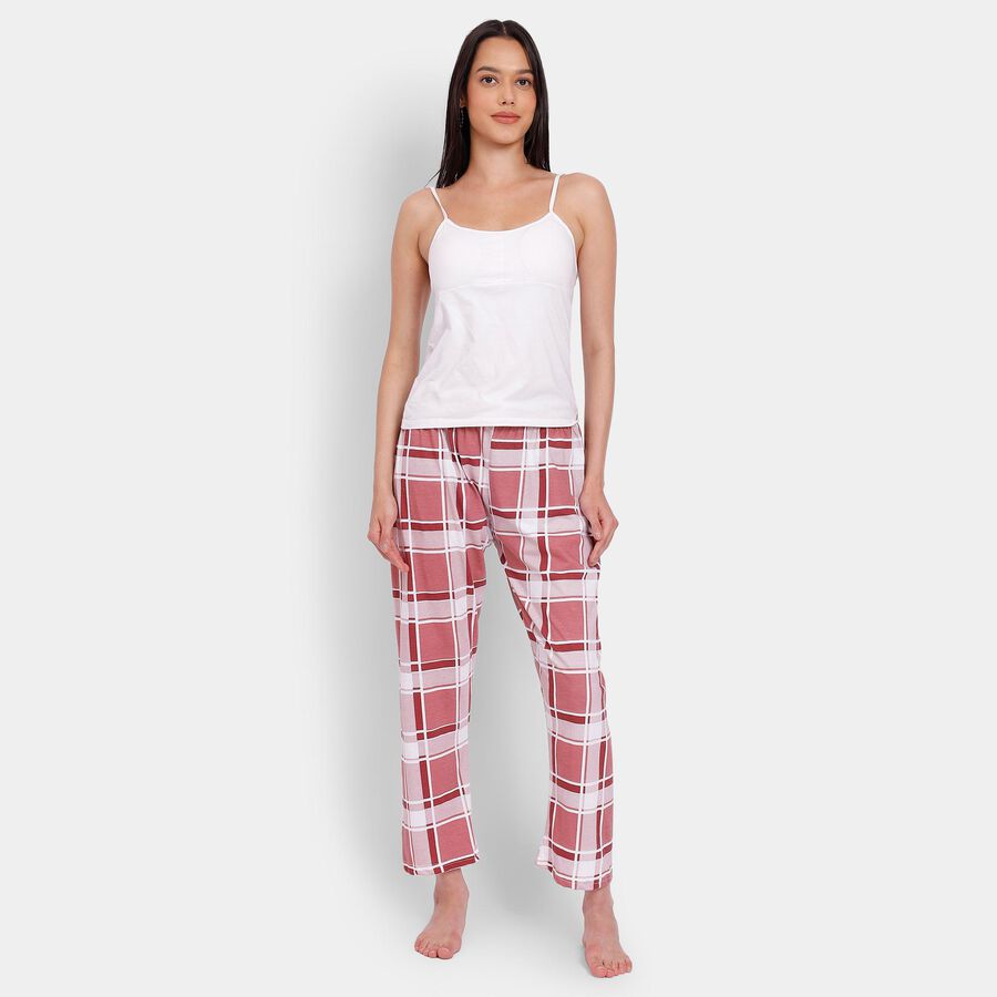 Ladies' Pyjama, Brown, large image number null