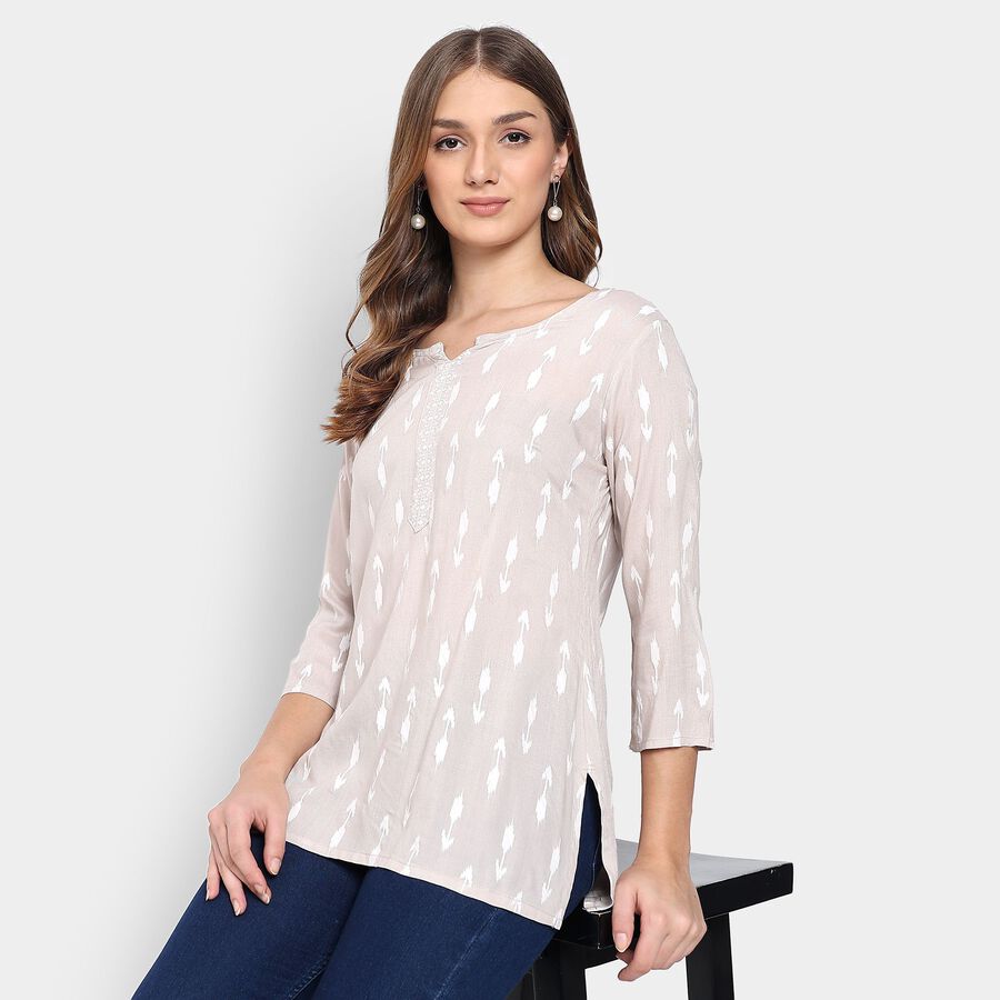 Ladies' Kurti, गहरा पीला, large image number null