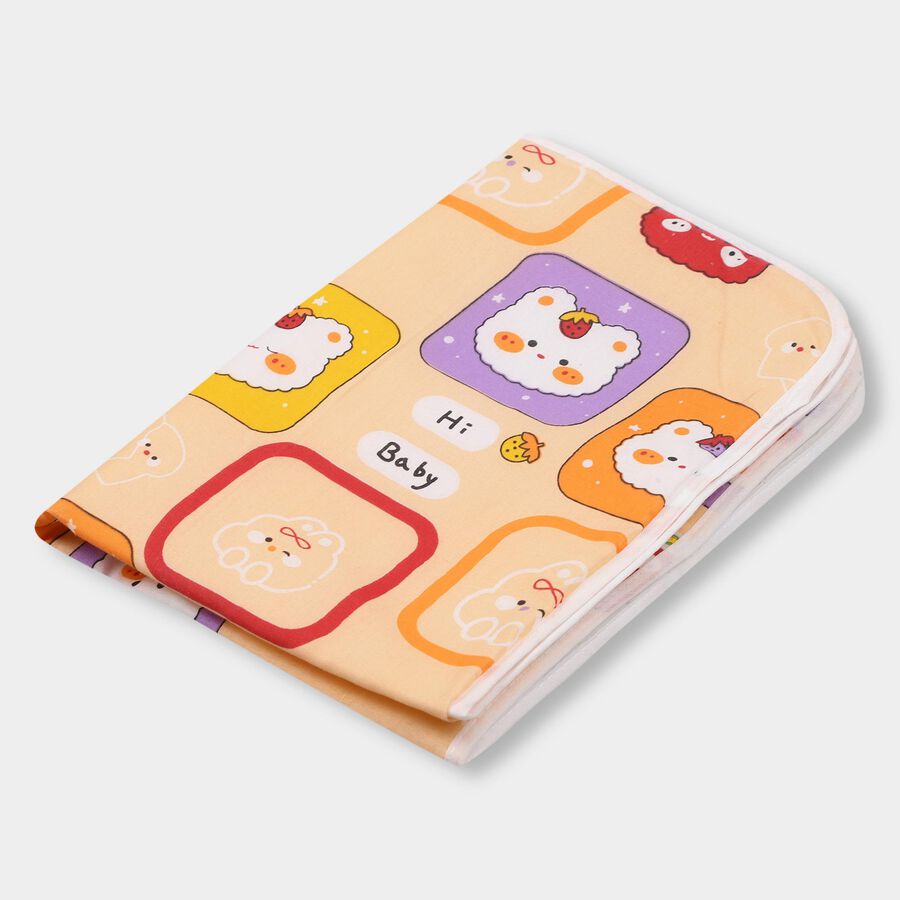 Infants' Baby Sheet, Peach, large image number null
