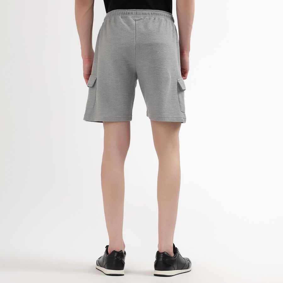 Men's Basic Bermuda, मिश्रित हल्का ग्रे, large image number null