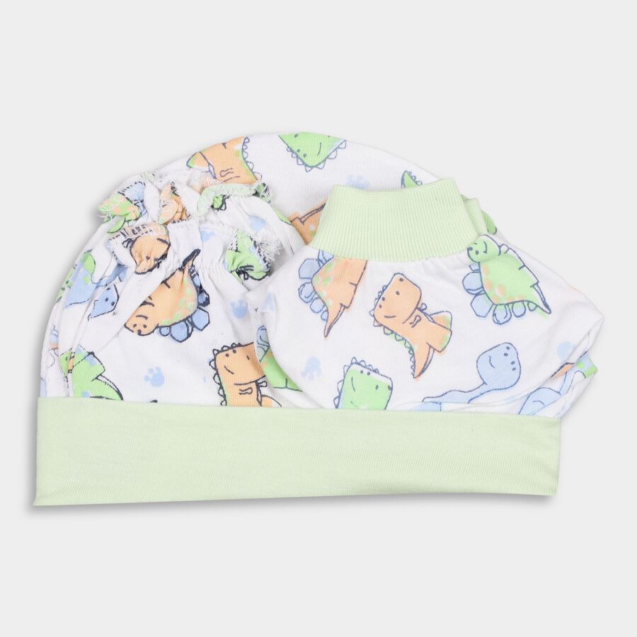 Infants'100% Cotton Gift Set, White, large image number null