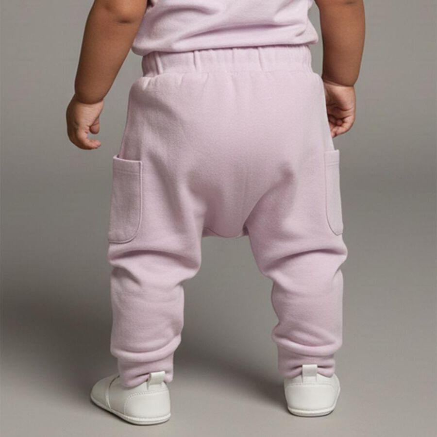 Infants Soft Lavender Relaxed Fit Cotton Blend Pyjama, लाइलेक, large image number null