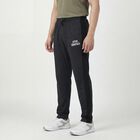 Men's Grey Relaxed Fit Track Pants, गहरा ग्रे, small