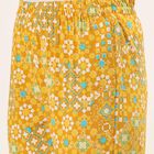 Women's Mustard Floral Printed Ethnic Set, Mustard, small