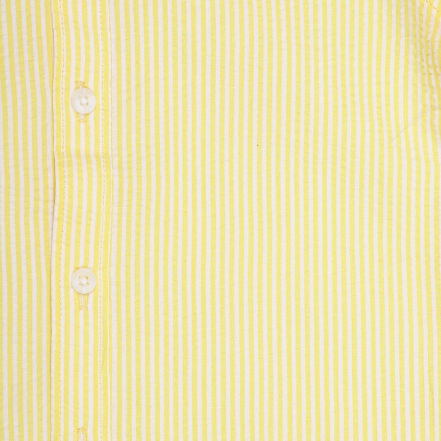 Boys' 100% Cotton Woven Baba Suit, Yellow, large image number null